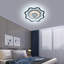 Ventilateur de plafond à DEL moderne 19,69 po avec lumière