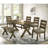 Knotty Nutmeg Dining Bench