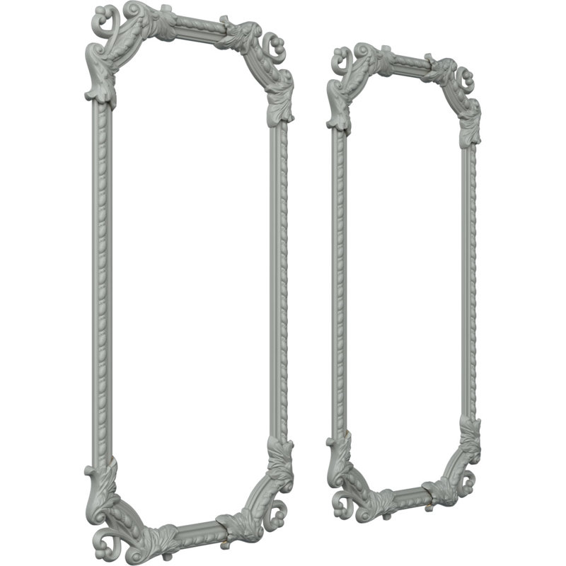 Ensemble de moulures pour panneau Devon, L 24 po x H 48 po, Double