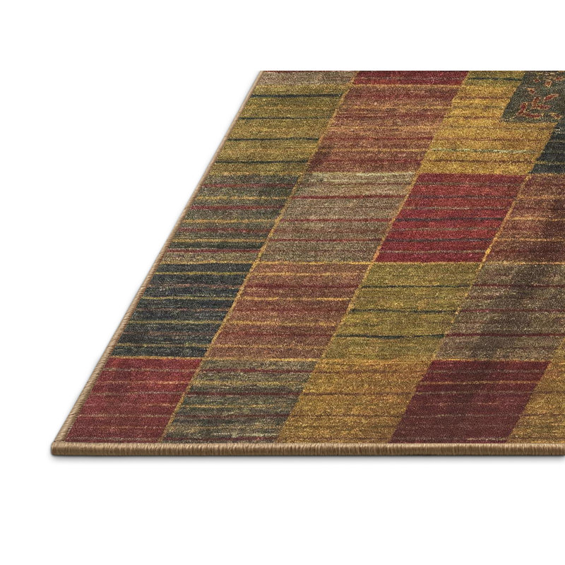 Abstract Indoor Rug, Rectangle 8' x 12'