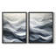 ABSTRACT Series CDLXVI - Reproduction encadrée de qualité supérieure - prête à être accrochée - aucun clou requis - aucun clou requis-41042616-41042565