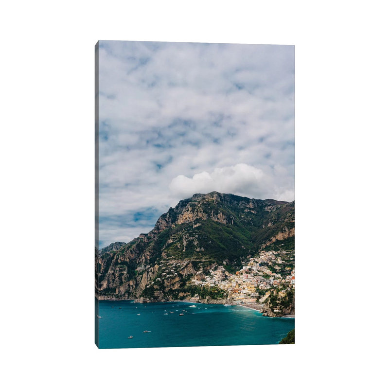 Positano View II by Bethany Young - Print on Canvas, Wrapped Canvas, 66.04cm H x 45.72cm W x 1.91cm D