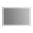 Kolston Metal Rectangle Wall Mirror-553227529