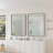 Metal Framed Rectangular Mirror