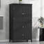 Armoire de rangement pour salle de bain, armoire avec tablette réglable et deux tiroirs, armoire de salle de bain pour salle de bain organisée