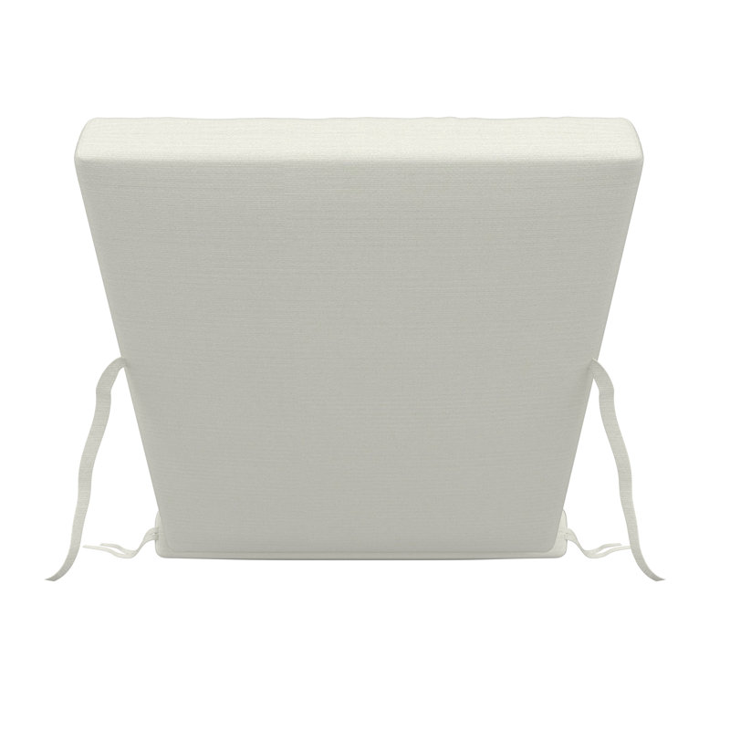 Outdoor Sunbrella® Chaise Lounge Cushion, 22" x 24"/24.5" x 52.5", Canvas Natural Sunbrella® Canvas
