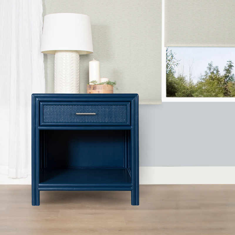 Aruba 1 - Drawer Nightstand, Citrus Orange