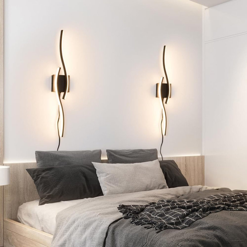 Schepp Candle Wall Light, 27.56" H x 2.36" W x 4.33" D
