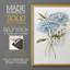 Petite hortensia bleue I - impression encadrée de qualité supérieure - prête à être accrochée - aucun clou requis - aucun clou requis-1635396374-1635396368