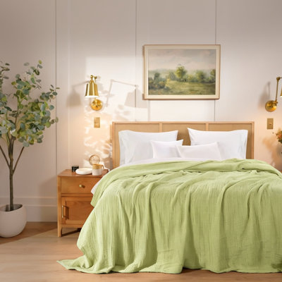 Threadmill 100% Cotton Muslin Blanket