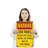 Warning Beer Fridge Do Not Put Other Stuff In It Vintage Style 12 x 18 Inch Aluminum Sign-119528257