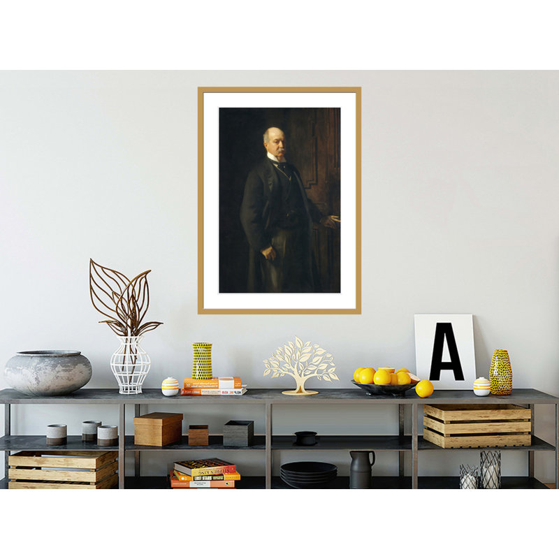 «Peter A. B. Widener» par John Singer Sargent, impression giclée encadrée, H 41,5 po x l 29,76 po