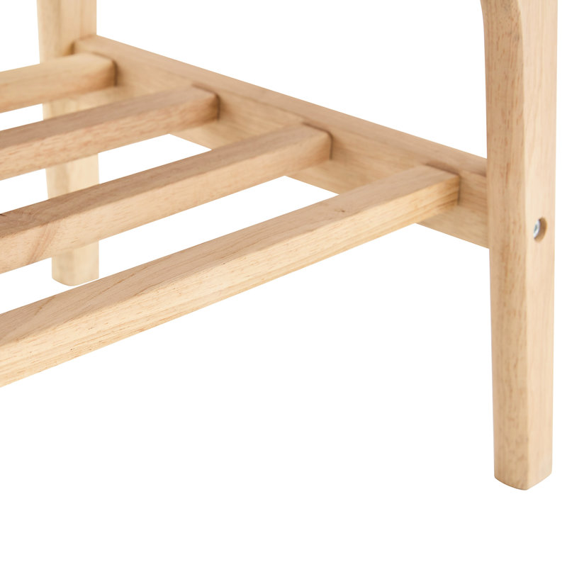 Table basse en bois massif à double couche de 39 pouces pour appartement et bureau, espace de rangement d'une profondeur de 40,08 pouces avec espace de repos pour salon de beauté