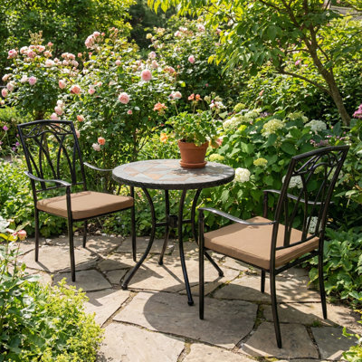 Tobarra 2 Seater Bistro Set with Cushions