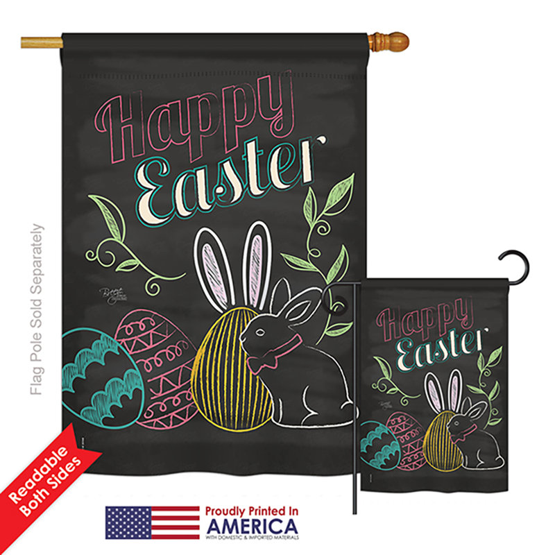 Double Sided Polyester Animal Flag Set