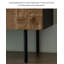 Table de chevet Zen Style, fabriquée en bois de pin, convenant à la chambre à coucher
