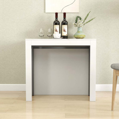 Extendable Dining Table with Outlet