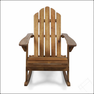 Chaise berçante Adirondack
