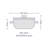 Stellar 1000, Stanless Steel Open Steamer, suitable for 16/18/20cm Saucepans
