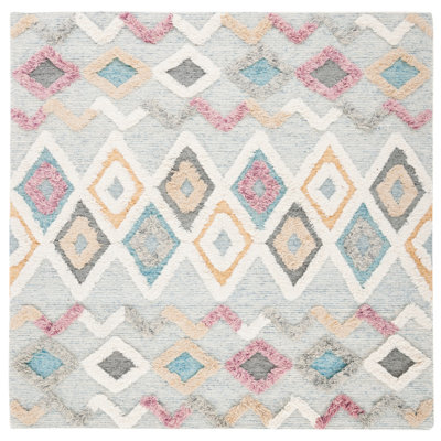 Glain Hand Tufted Wool Southwestern Rug