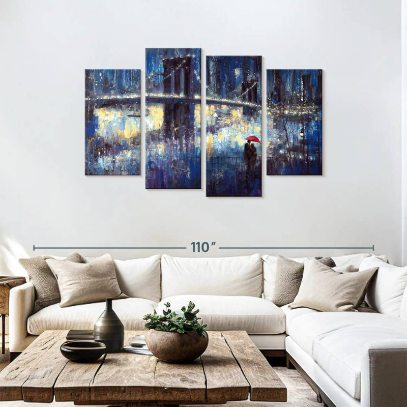 Tergel Evening Romance, 48" H x 75" W