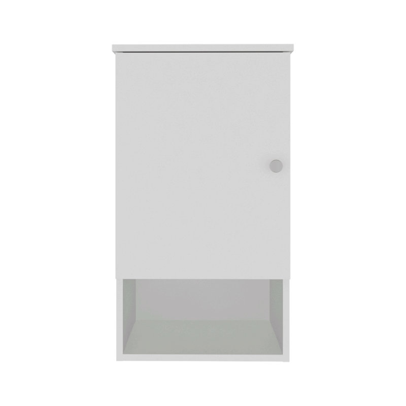 Armoire à pharmacie de 28 po de hauteur avec deux tablettes intérieures et une tablette ouverte
