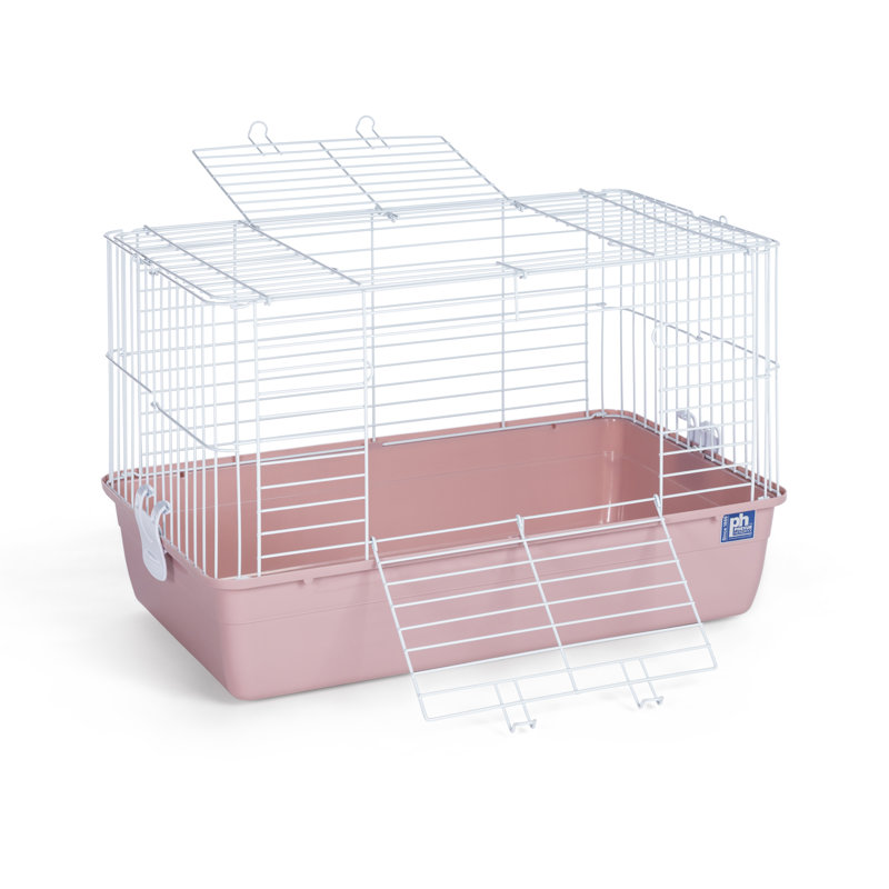 Cage pour petits animaux Niehaus, H 15,5 po x l 13,75 po x L 23,75 po, Rose
