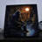 Sasquatch Fishing 10x10 Lighted Fibre Optic Canvas