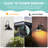 2-Pack Dusk To Dawn Sensor Gooseneck Barn Light - Farmhouse Outdoor Wall Sconce In Black And White(Bulb Not Include)-1284679306