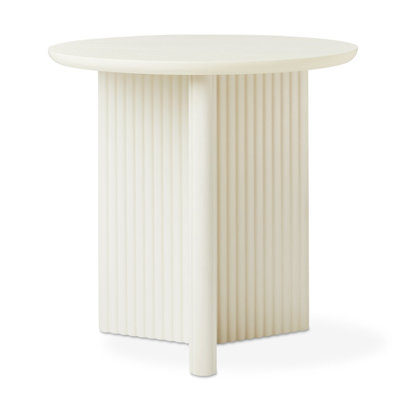 Odeon End Table, Pearl