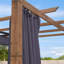 Écran de remplacement pour pergola rétractable mauve-87037577-87037581