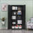 Cabinets | 2-Door Metal Storage Cabinet with Adjustable Shelves &amp; Lock | Steel | Office-89047340