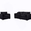 Ensemble de canapé luxueux en chenille pour une détente et un style ultimes