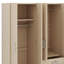 Rangement pour garde-robe en bois à 6 portes avec 6 grands tiroirs-1353988660