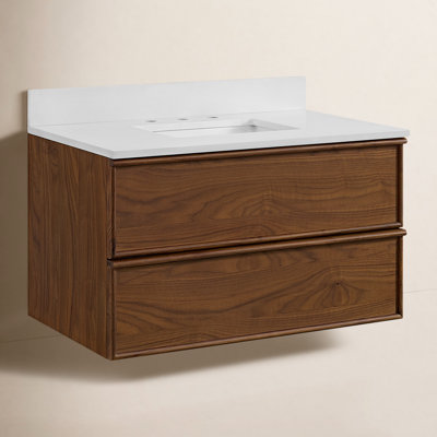 Collins 36" Walnut Single Bathroom Vanity
