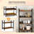 Teas 27 " W Iron Shelving Unit