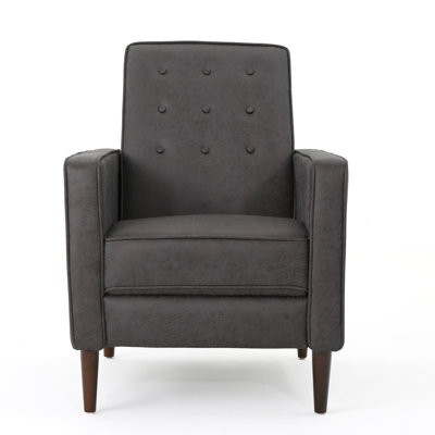 Mid-Century Modern Recliner Pushback chair