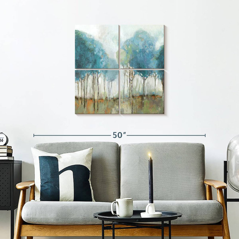 Harnek Misty Meadow II, 26" H x 26" W