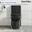 Toilette compacte une pièce à double chasse avec double chasse, modèle Liberty-101084916