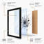 Radiant Impact Geometric - Framed Print-338906148-338906150