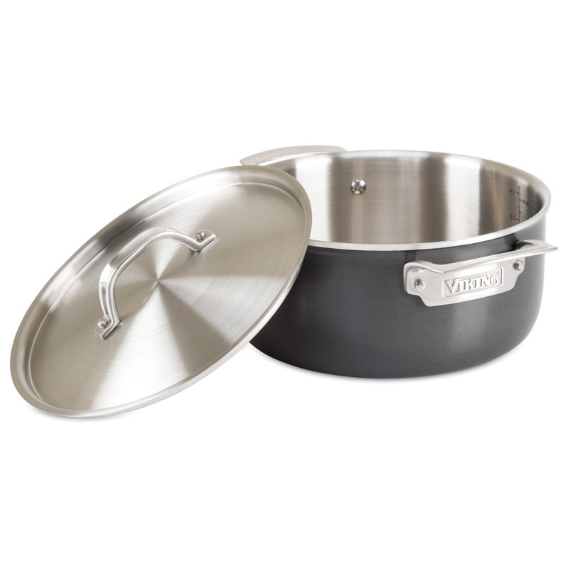 Viking 5-Ply 10-Piece Hard Anodized and Stainless Steel Cookware Set