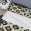 Ensemble de housse de couette doré et noir Glam - Glam-109173538