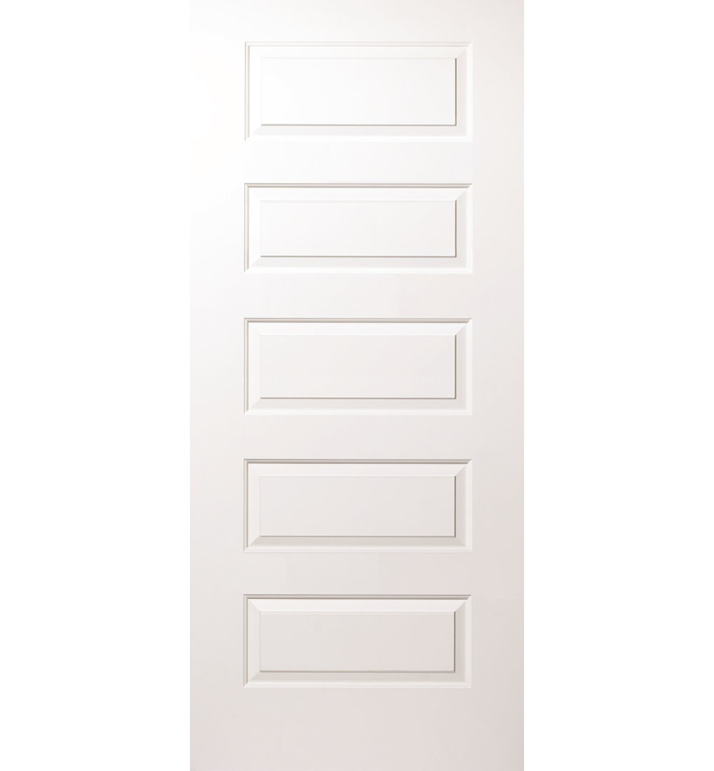 Rockport Solid + Manufactured Wood Paneled Slab Door MMI DOOR