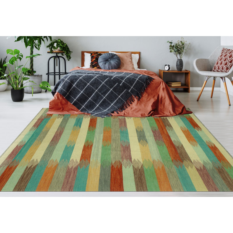 Tapis rouge Winchester Kilim Rezzan