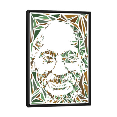« gandhi », impression sur toile