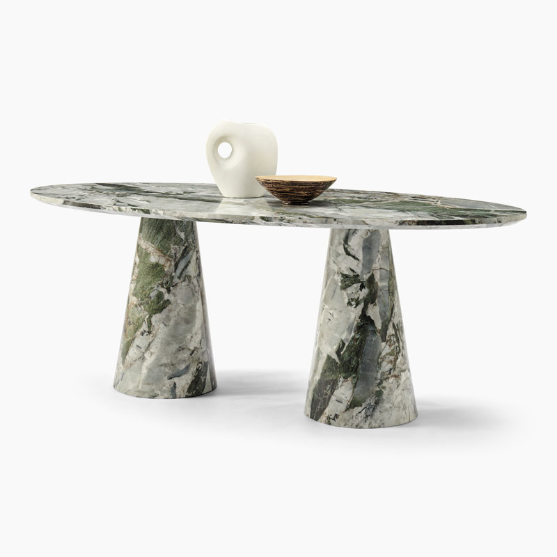 Edzard Dining Table, Green