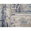 Tapis oriental bleu en laine et en soie noué à la main 9 pi 10 po x 13 pi 7 po F8497F2D5B554F1B8ED0137E92B73B05
