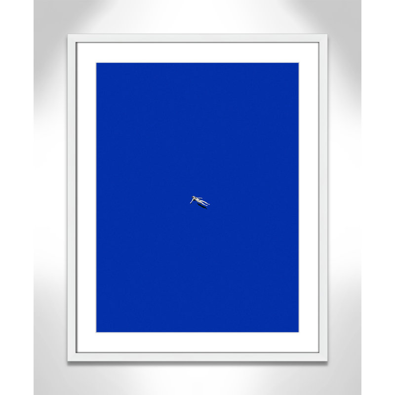 «No stress print» par Leon, Blanc satiné, 23.5'' W x 29.5'' H, Imprimé mat
