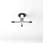 Nealey 4 Light Glass Semi Flush Mount-236668850
