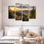 «Great Smoky Mountains Sunrise In Smoky Mountains», art mural sur toile, 4 pièces-93822056